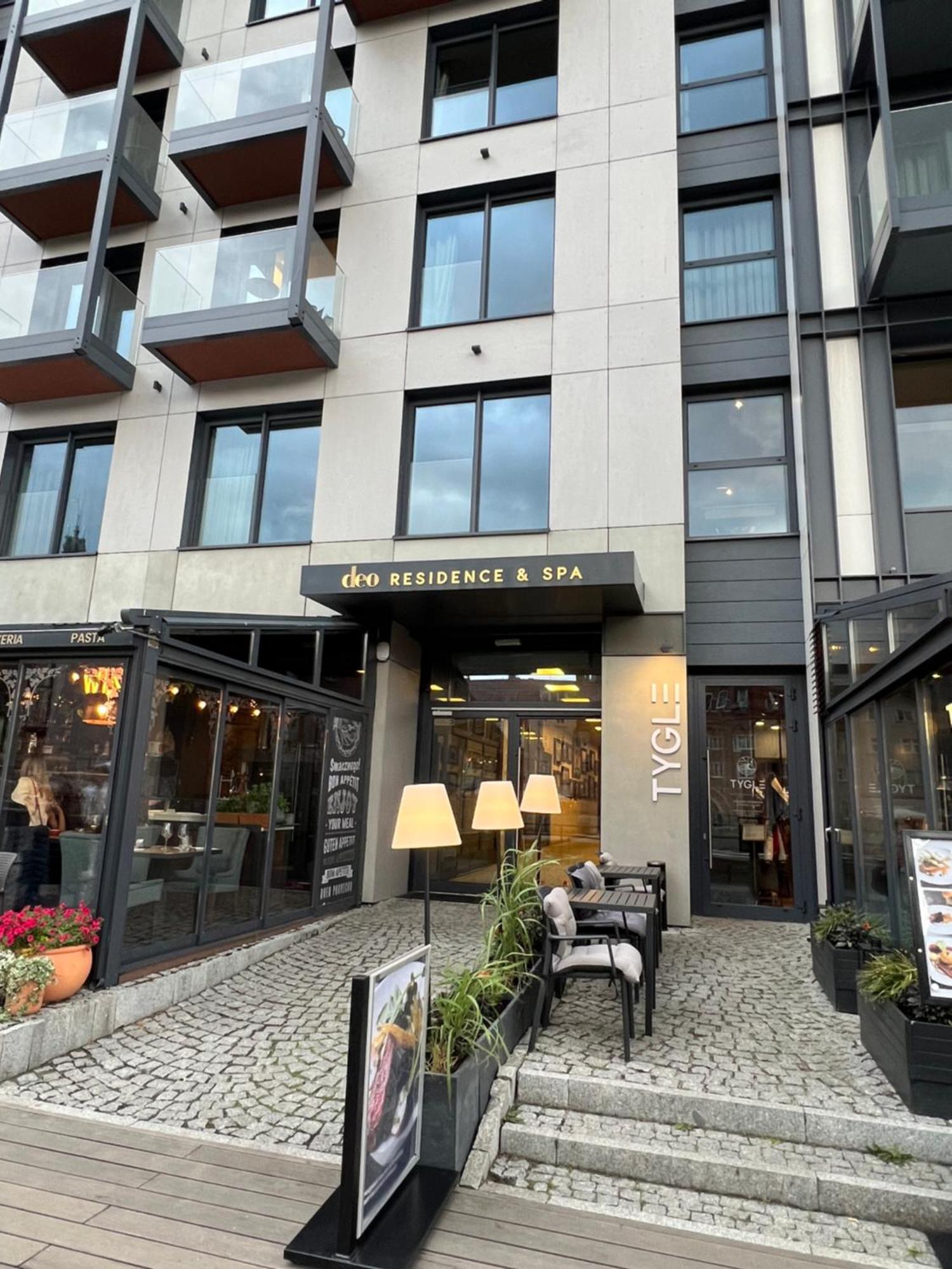 Apartament Chmielna Z Widokiem Na Rzeke Гданск Екстериор снимка